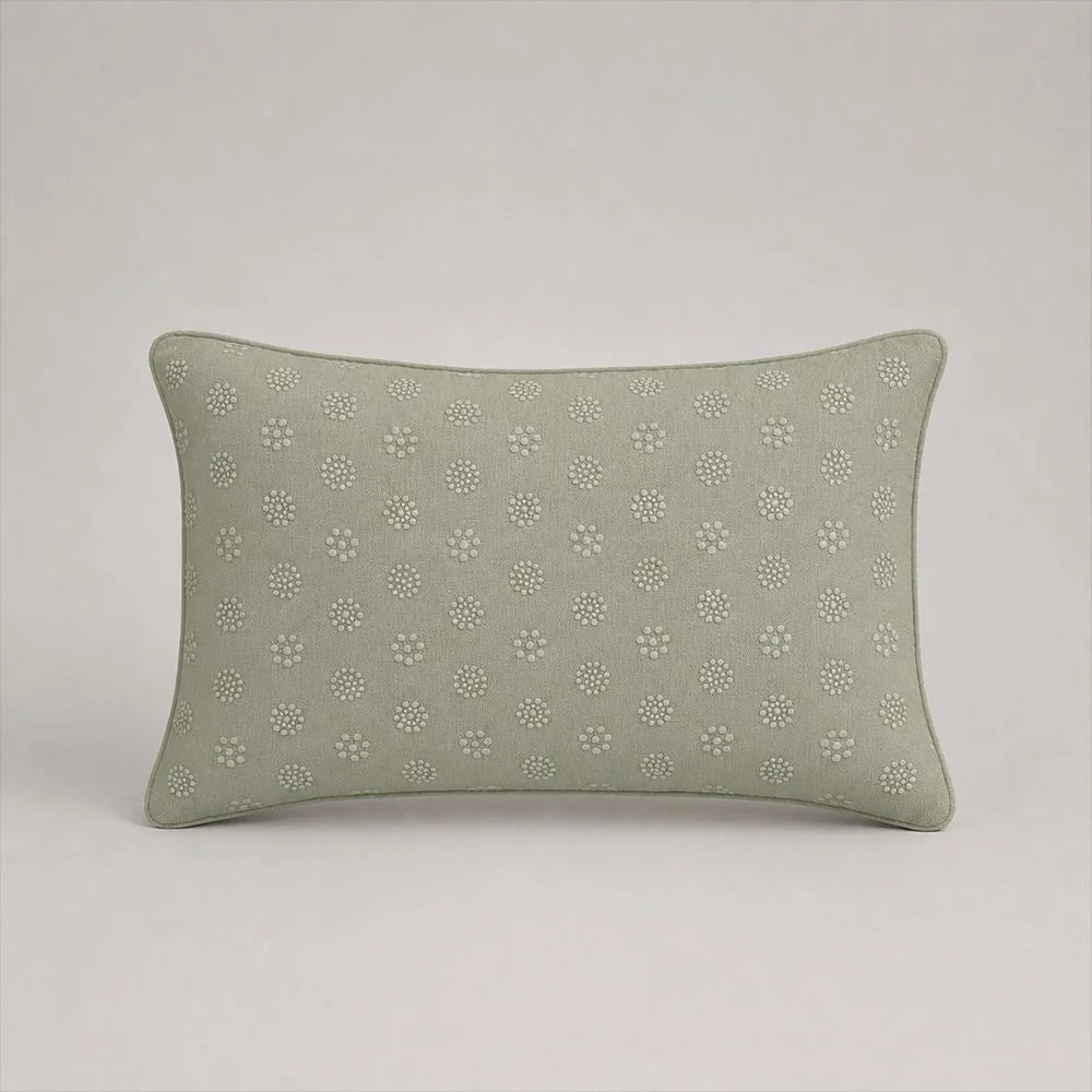 Almofada Buddemeyer Luxus Eloise Verde 30x50cm
