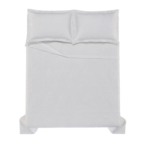 Jogo de Colcha Trussardi Giancarlo Queen Branco