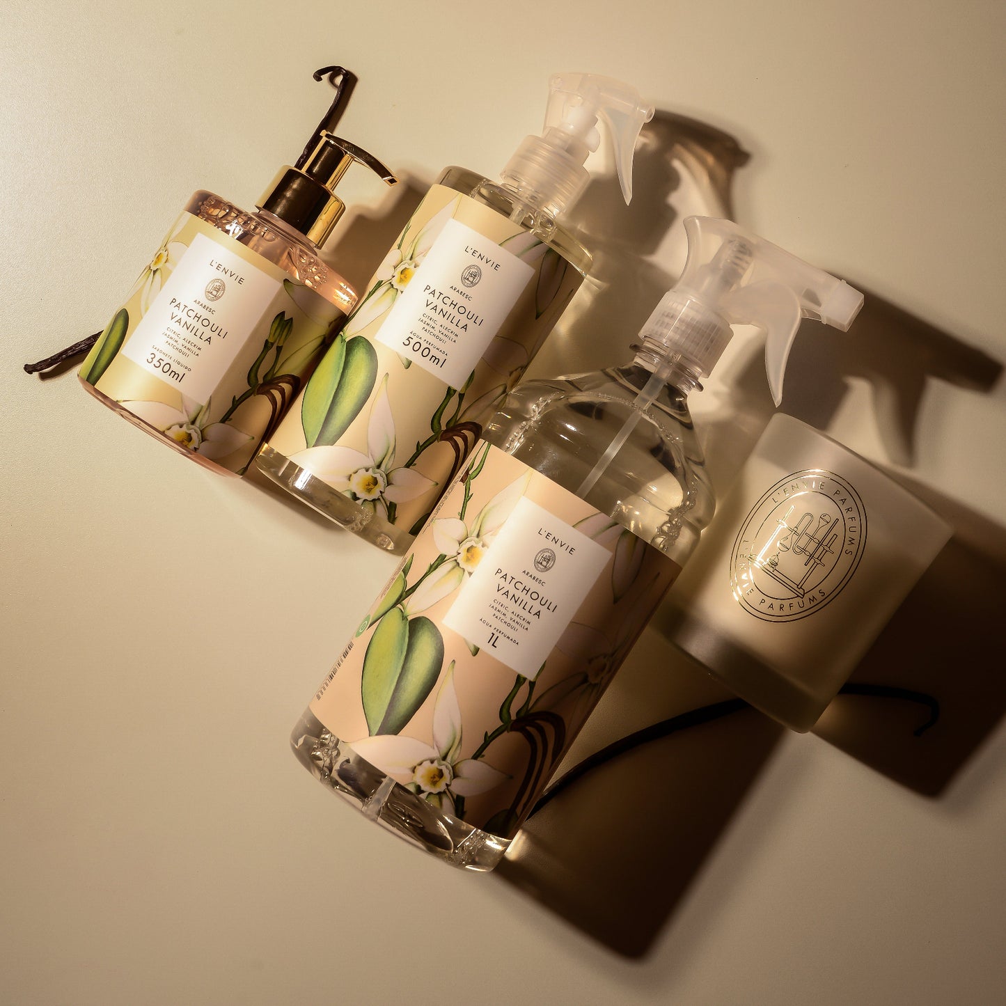 Água Perfumada L'envie Patchouli Vanilla – 500ml