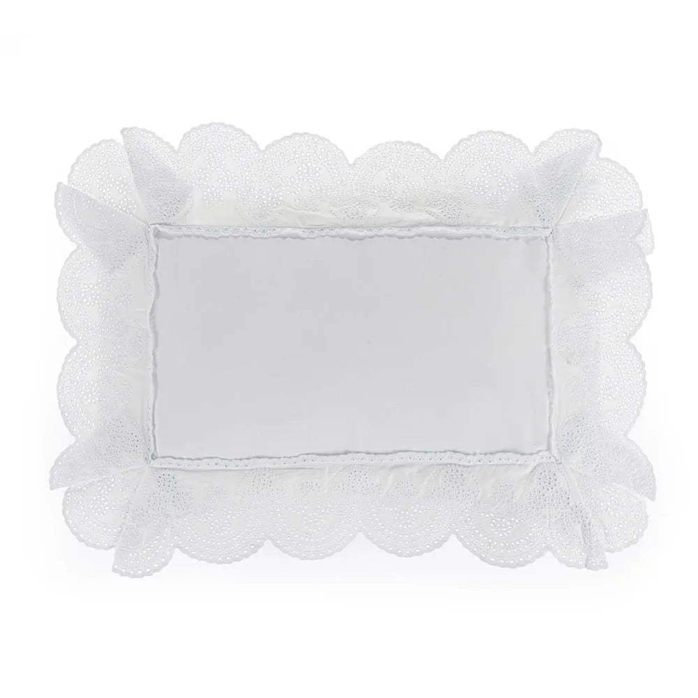 Almofada Trussardi Goielli 100% Algodão Branco 30x40cm