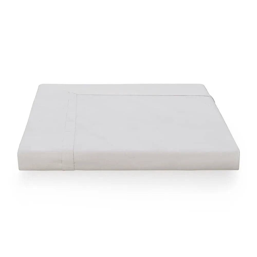 Capa de Edredom King Trussardi Vercelli Branco 300 Fios 100% Algodão Egípcio (2,90m x 2,70m)