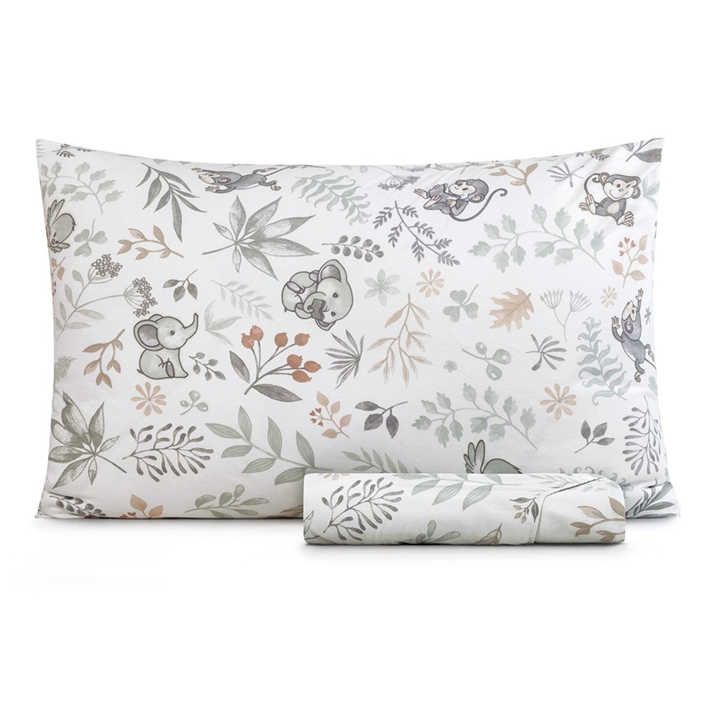 Jogo de Cama Solteiro Altenburg Mundo Kids Ayni 100% Algodão Malha Fio Penteado 2 Peças