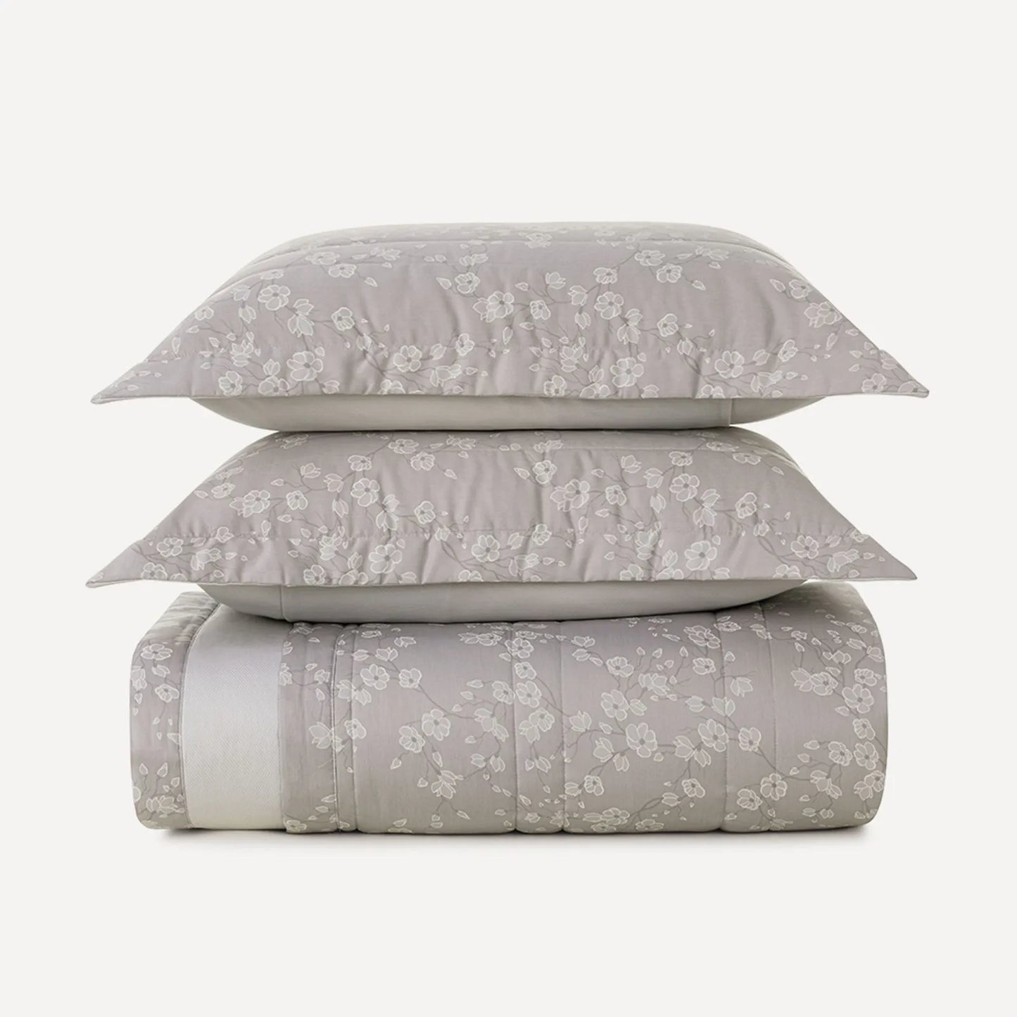 Jogo de Colcha King Karsten Melania 300 Fios 100% Algodão Egípcio 3 Peças 2,90m x 2,60m