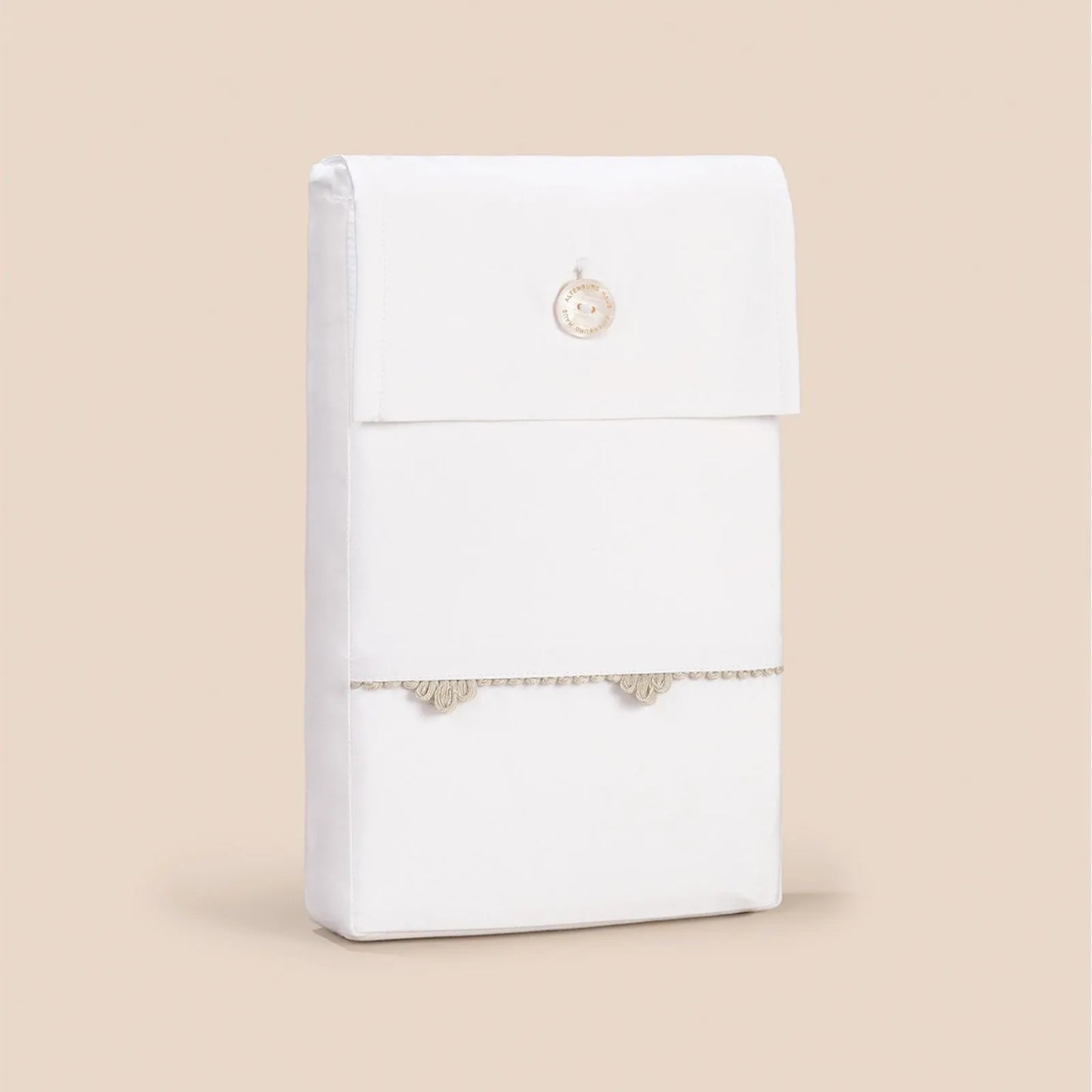 Jogo de Fronhas King Altenburg Haus Esplendor Branco (2 Peças - 50cm x 90cm)