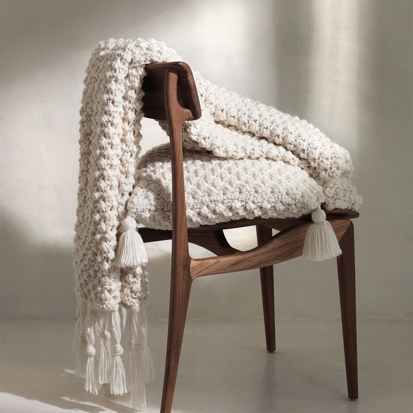 Manta Altenburg Haus Contos 220x80cm Greige