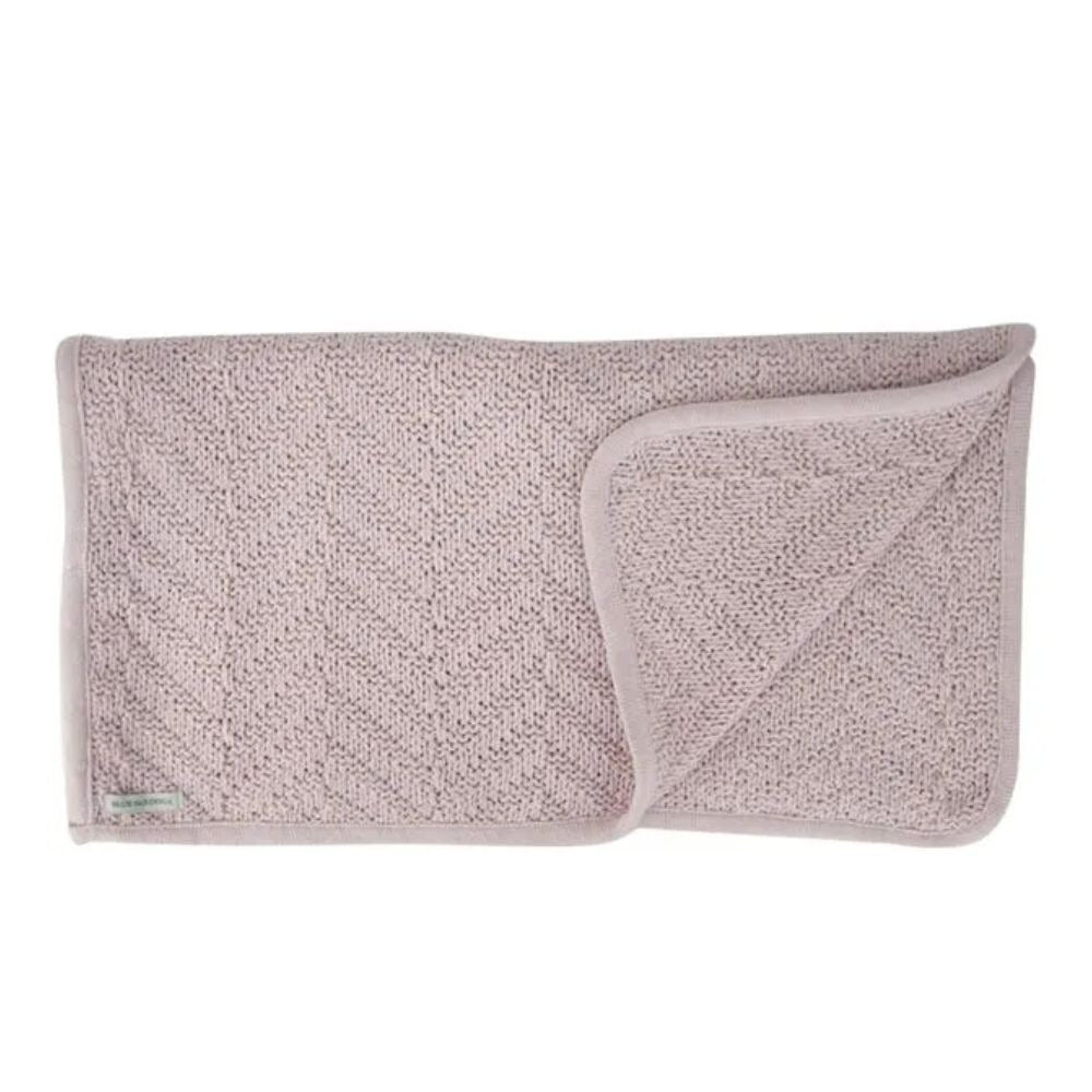 Peseira Blue Gardenia Tricot Empório 50x230cm Nude