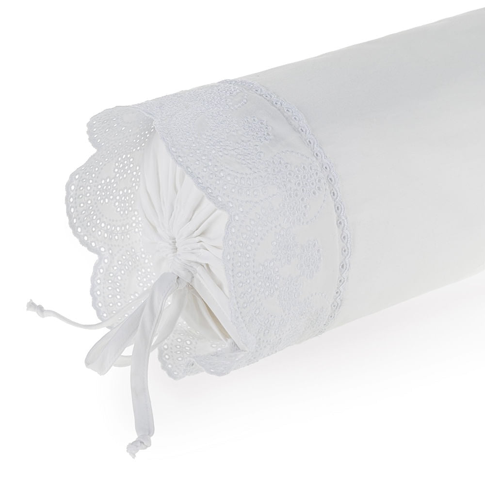Rolinho Trussardi Goielli 300 Fios 100% Algodão Branco 16x40cm