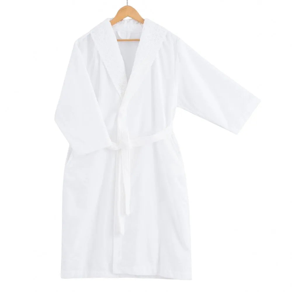 Roupão Buddemeyer Lovely com Bordado (Tamanho M) – Branco