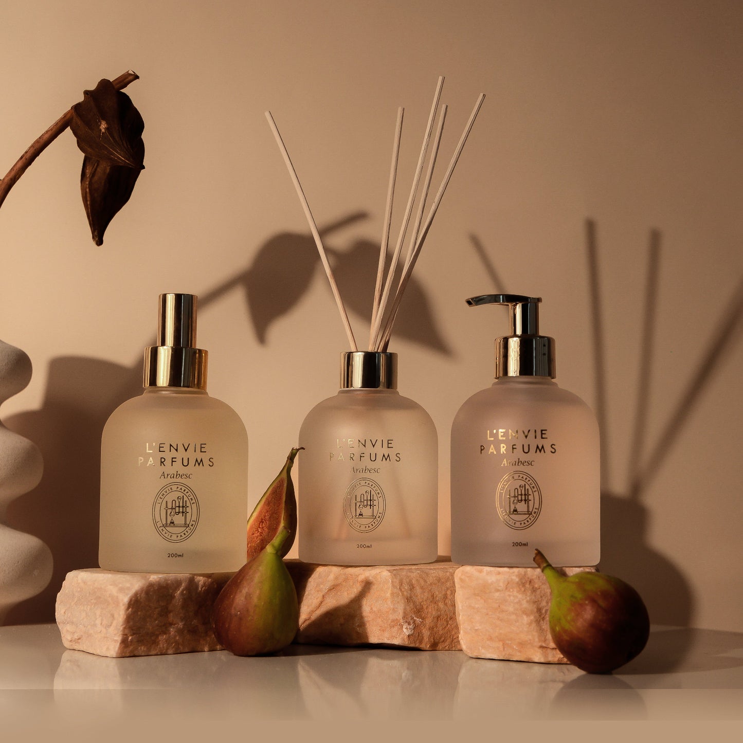 Sabonete Líquido L'envie Figo Ambarado Arabesc – 200ml
