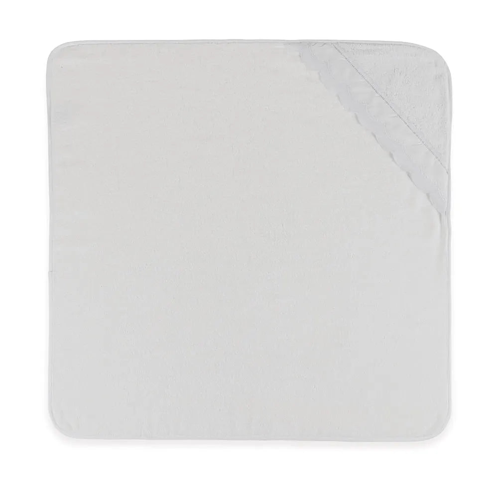 Toalha com Capuz Trussardi Bianchi Baby Branco – 80 x 80cm