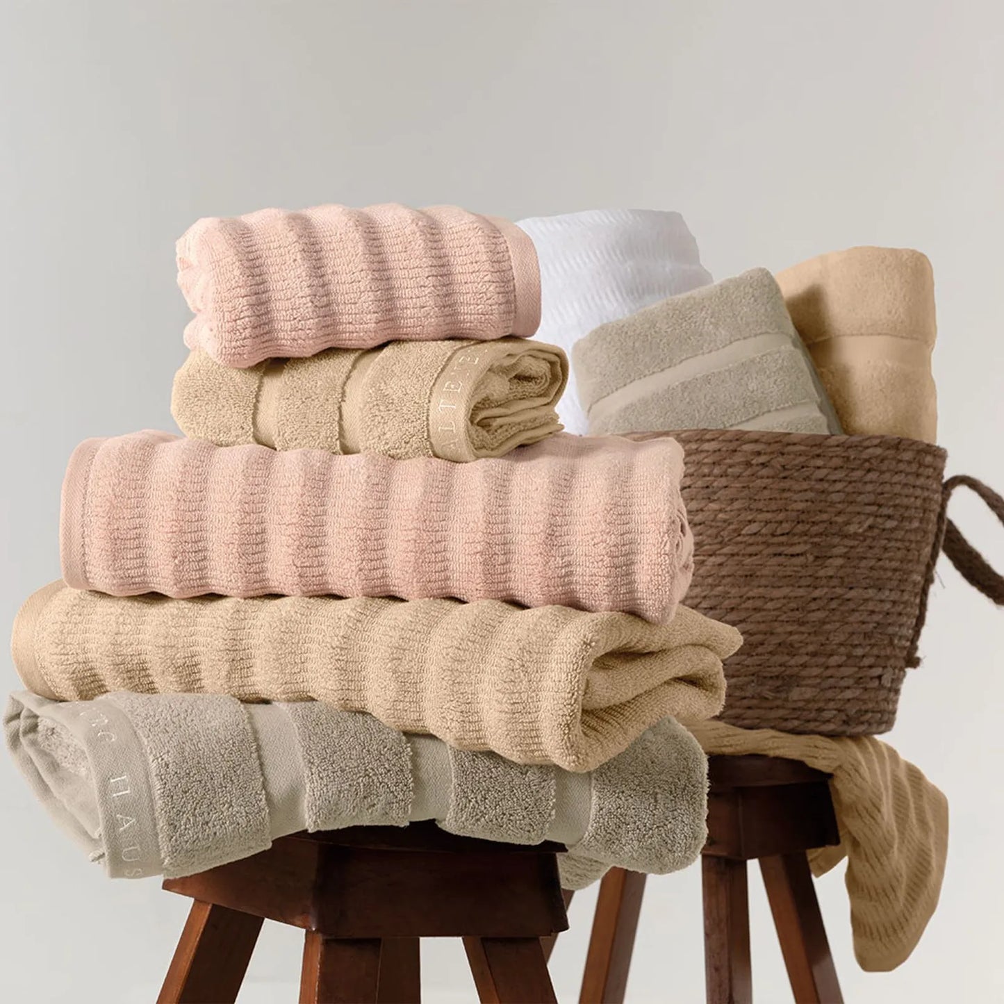 Toalha de Banhão Altenburg Haus Zero Twist Bege Instinto (85cm x 1,50m)