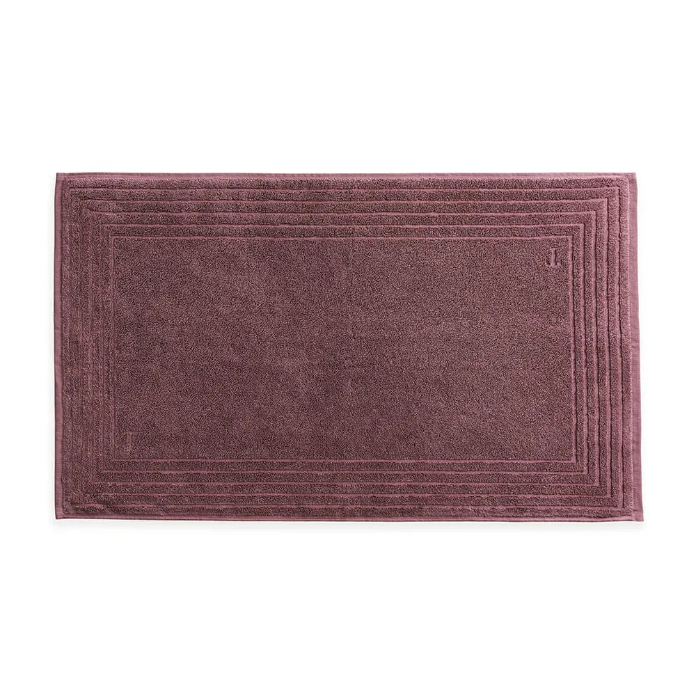 Toalha de Piso Trussardi Linee 100% Algodão Marsala 48x80cm