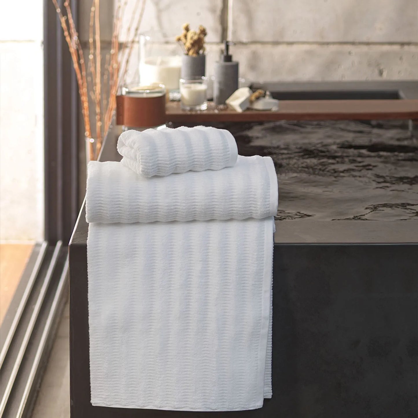 Toalha de Rosto Altenburg Haus Zero Twist Branco (50cm x 80cm)