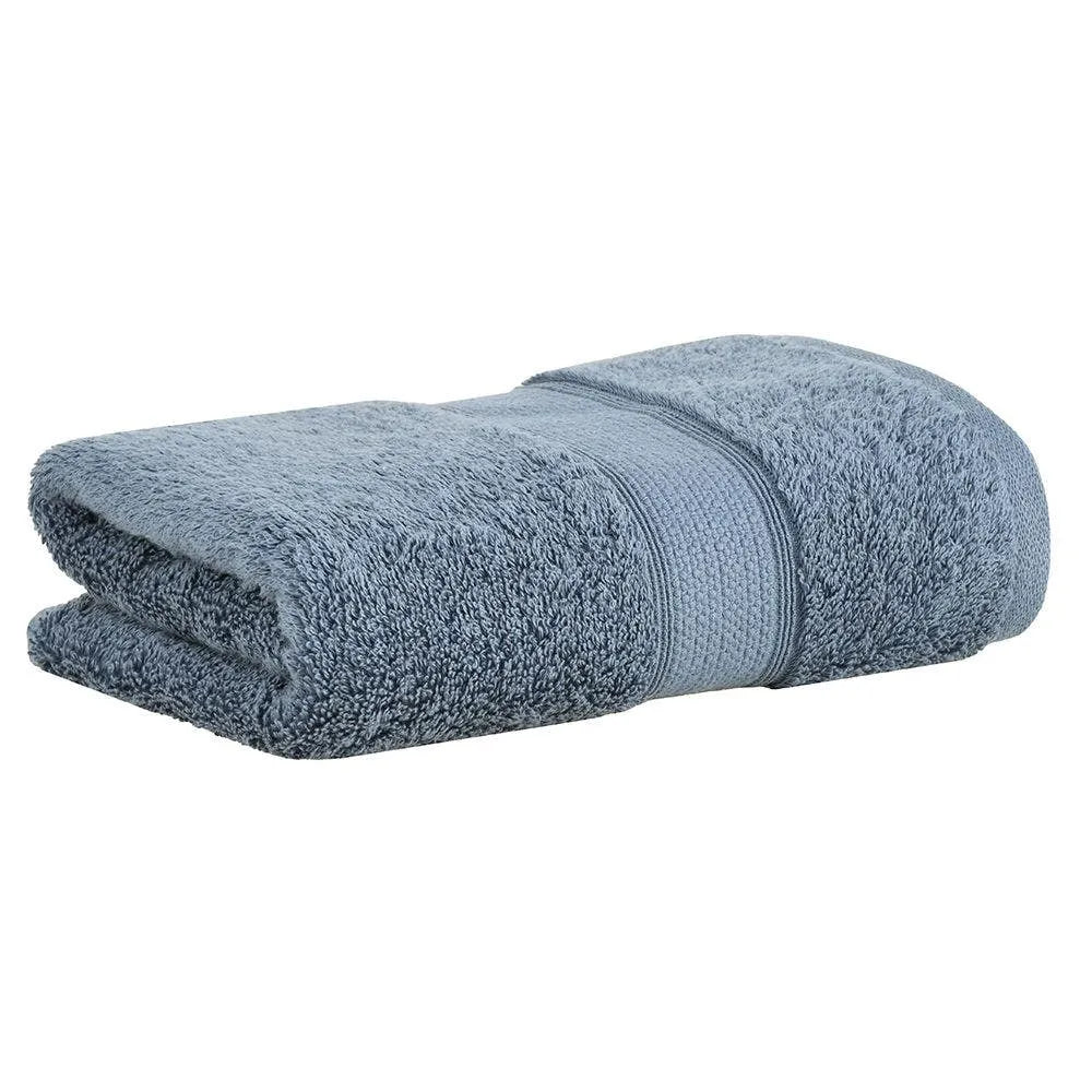 Toalha de Rosto Buddemeyer Luxus América Algodão Egípcio Azul Classic 48cm x 90cm