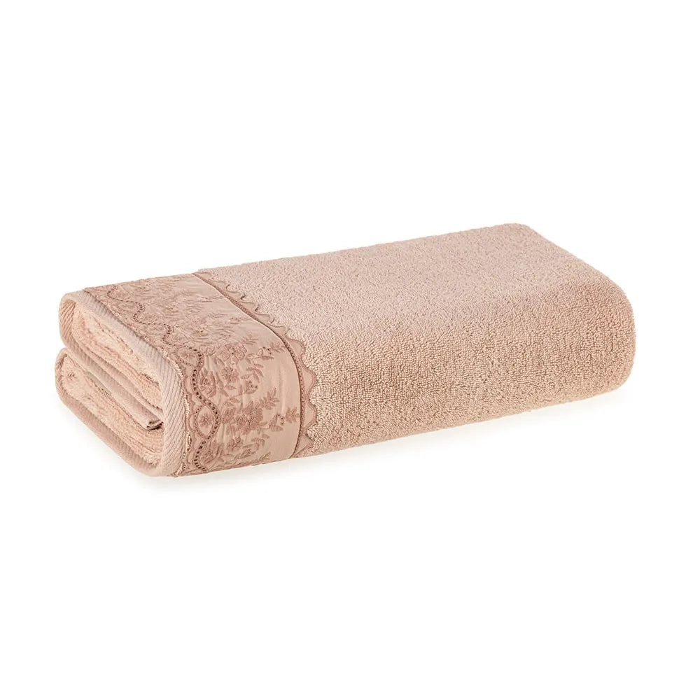 Toalha de Rosto Karsten Antônia Rosé 100% Algodão 500g/m² 48cm x 80cm