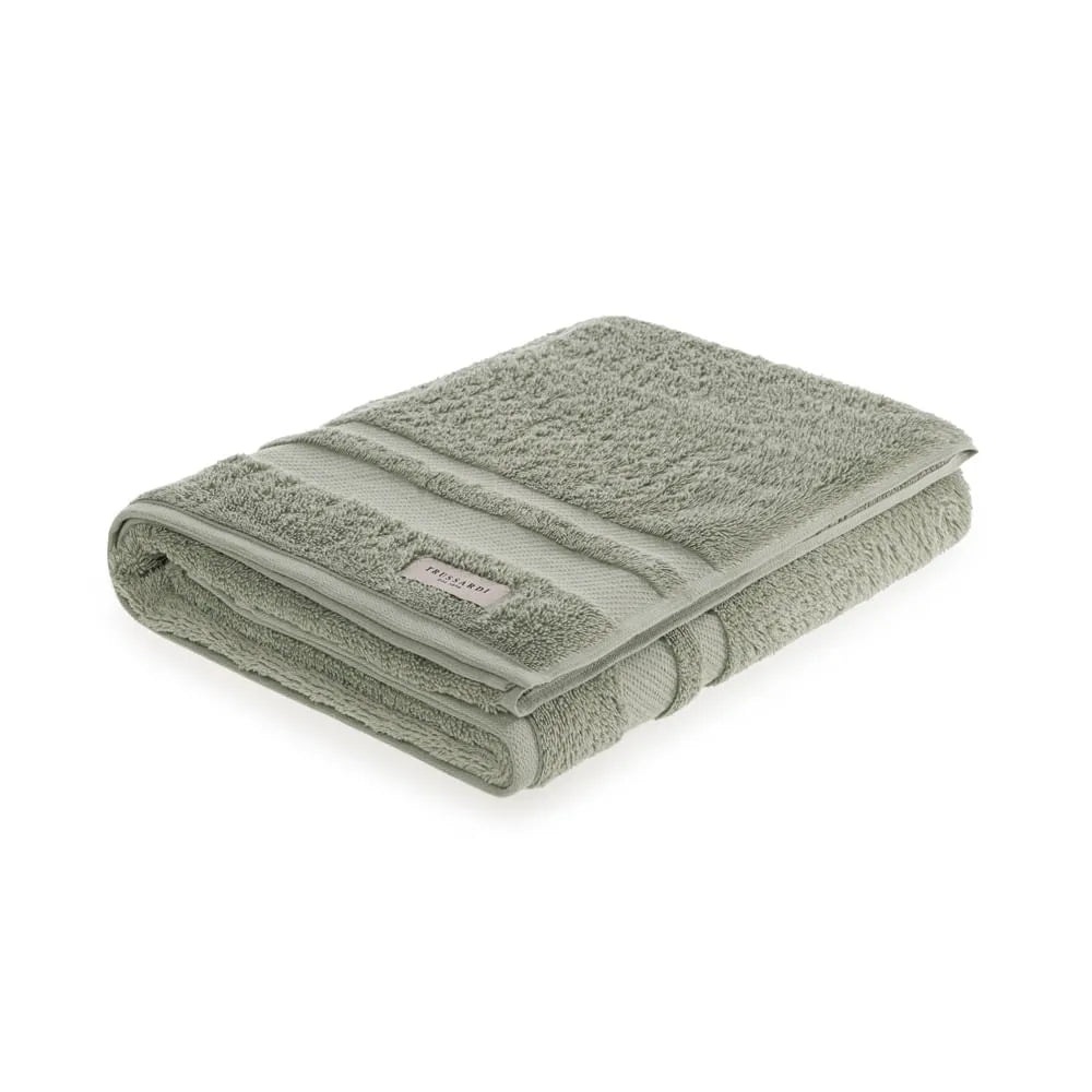 Toalha de Rosto Trussardi Lorenzi 100% Algodão Pistacchio 48x80cm