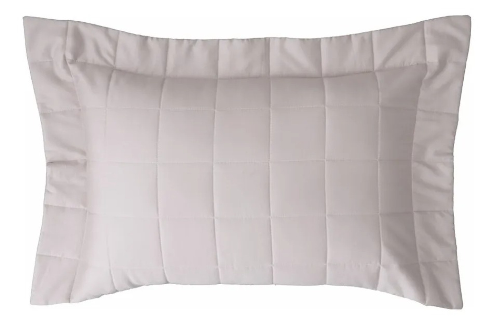 Colcha Satinee Square Super King Cor Rosé 100% Algodão