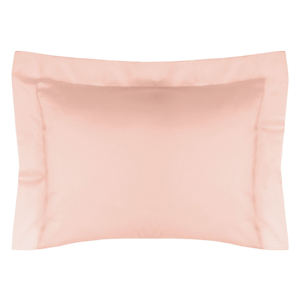 Fronha Altenburg Algodão Lux Avulsa 200 Fios com 3 Abas de 7cm 50x70cm Cor Rosa Lille