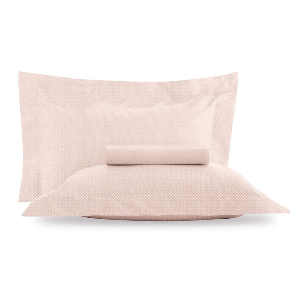 Jogo de Cama Altenburg Simples Algodão Lux Inspire 200 Fios 2 Peças Solteiro Cor Rosa