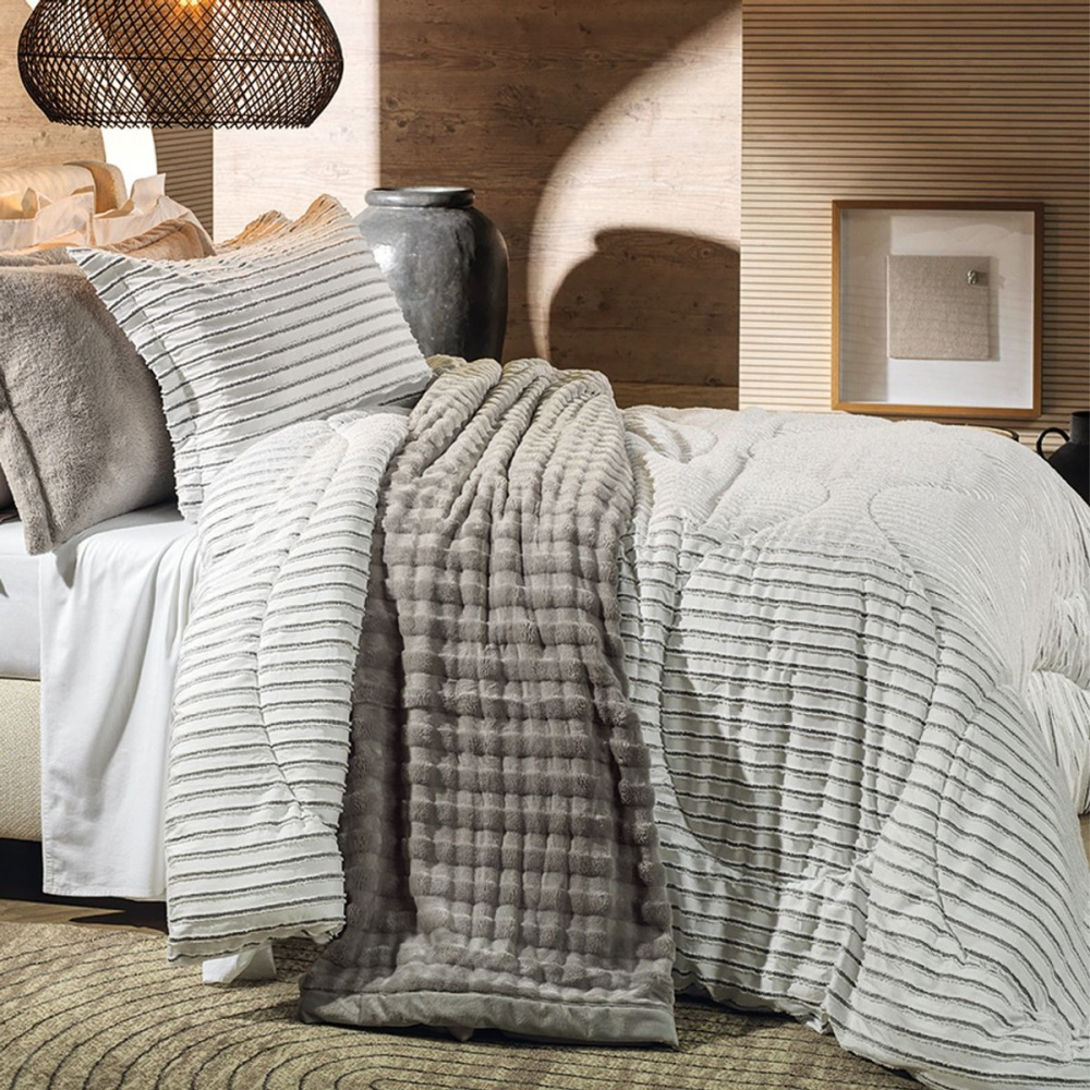 Fronha Altenburg Blend Raya 50x70cm Cor Branco