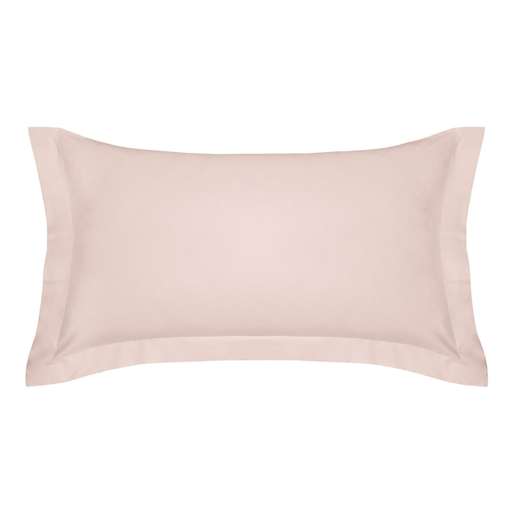 Fronha Altenburg Algodão Lux Avulsa 200 Fios com 3 Abas de 7cm 50x90cm Cor Rosa Lille