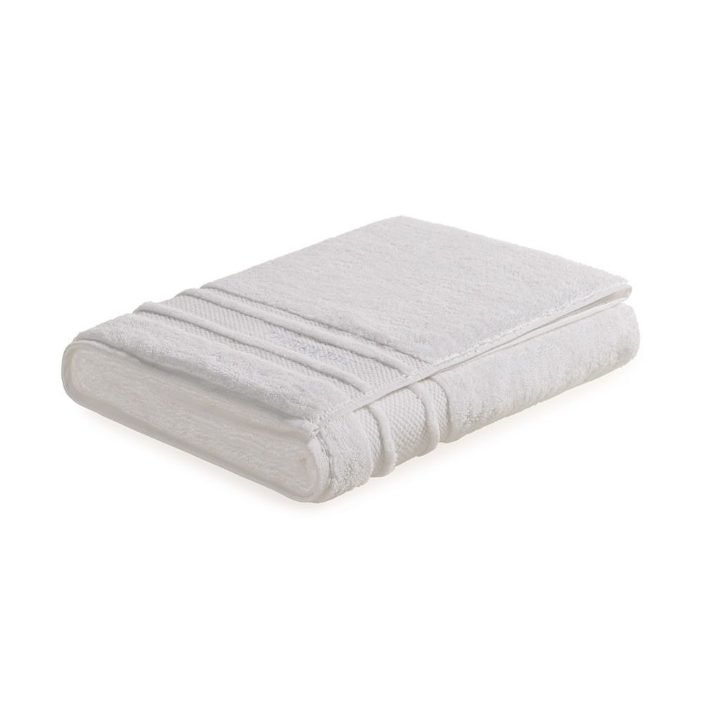 Toalha Banhão Trussardi Lecce 100% Algodão Branco 86x150cm