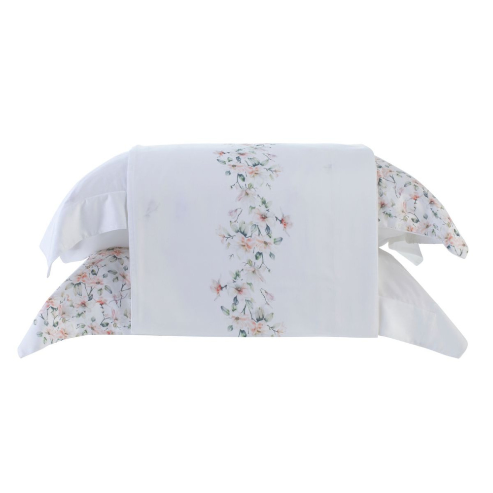 Jogo de Cama Queen Kacyumara Lovan 400 Fios 100% Viscose de Bambu Estampado