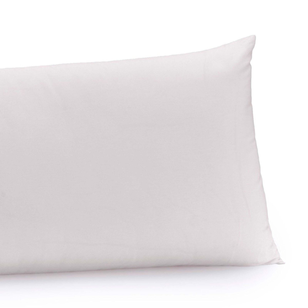 Fronha Body Pillow Altenburg Algodão Lux Básica 200 Fios 40x1,30m Cor Branco