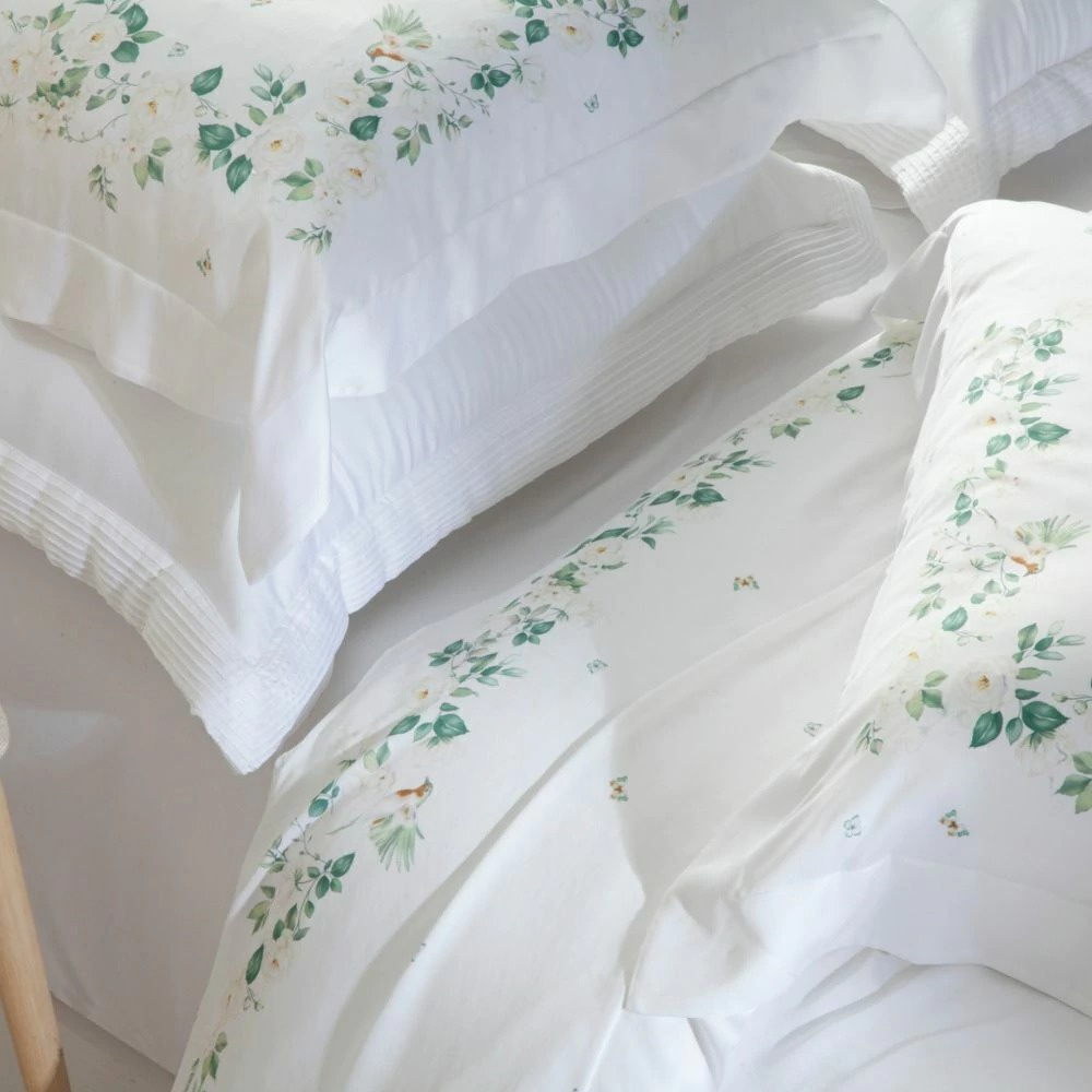 Jogo de Cama Bambu Vitore 400 Fios Estampado Queen