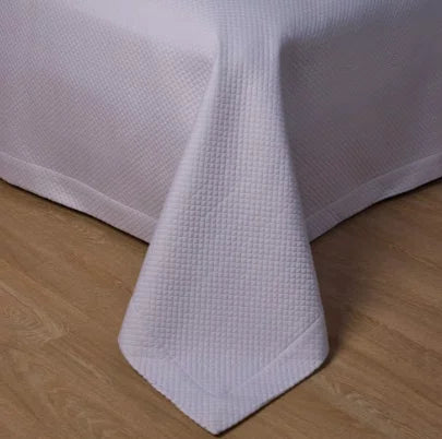 Kit Colcha Splendore Branco Buddemeyer Luxus Queen – Cetim 300 Fios 100% Algodão