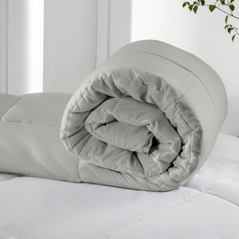 Edredom Queen Kacyumara Toque de Pétalas Green Joy