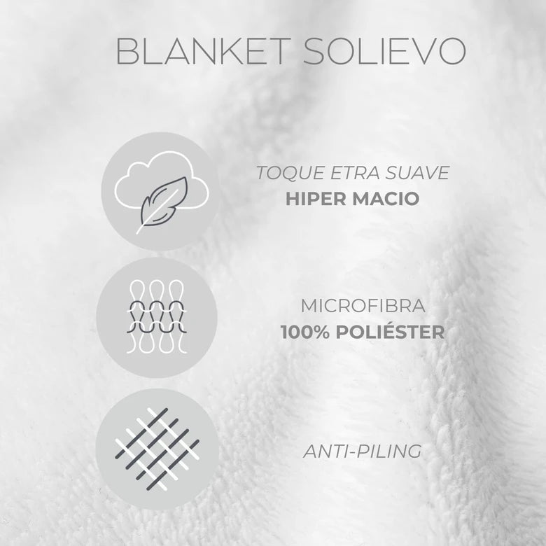 Cobertor Kacyumara Sollievo King Off White