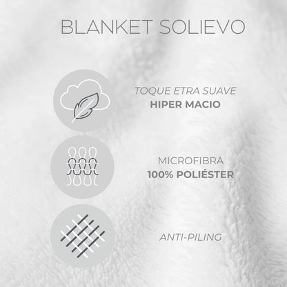 Cobertor Kacyumara Sollievo King Off White
