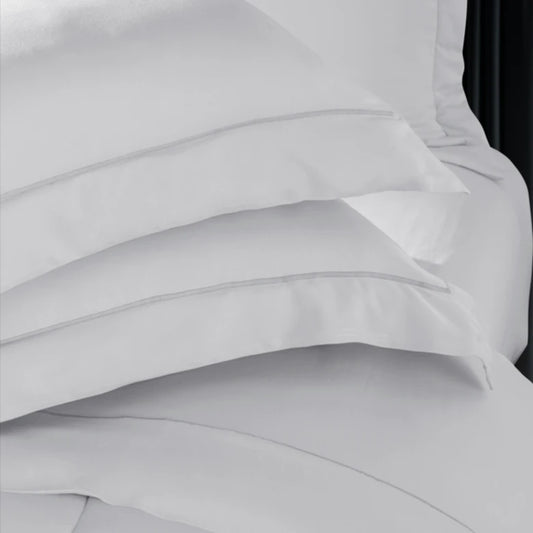 Jogo de Cama Kacyumara Casal Bali Nature 400 fios 100% Fibra de Bambu