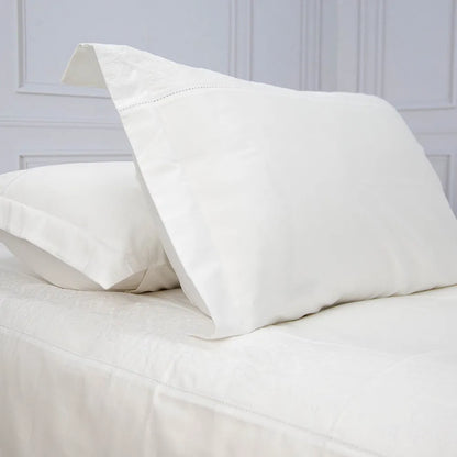 Capa Duvet com Fronhas Blue Gardenia King Muguet Blanc 400 Fios