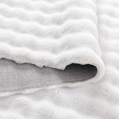 Tapete Niazitex Pele Bubble Branco 60x1,20m