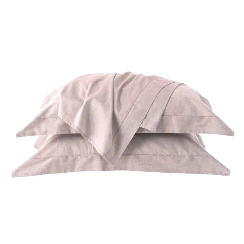 Jogo de Cama Kacyumara Chambret Casal Inrose 200 Fios Tinto