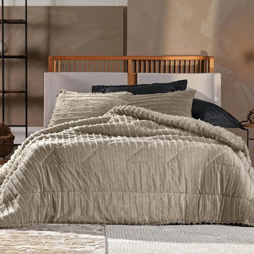 Edredom Queen Altenburg Blend Luxo Plush Nobre Boho