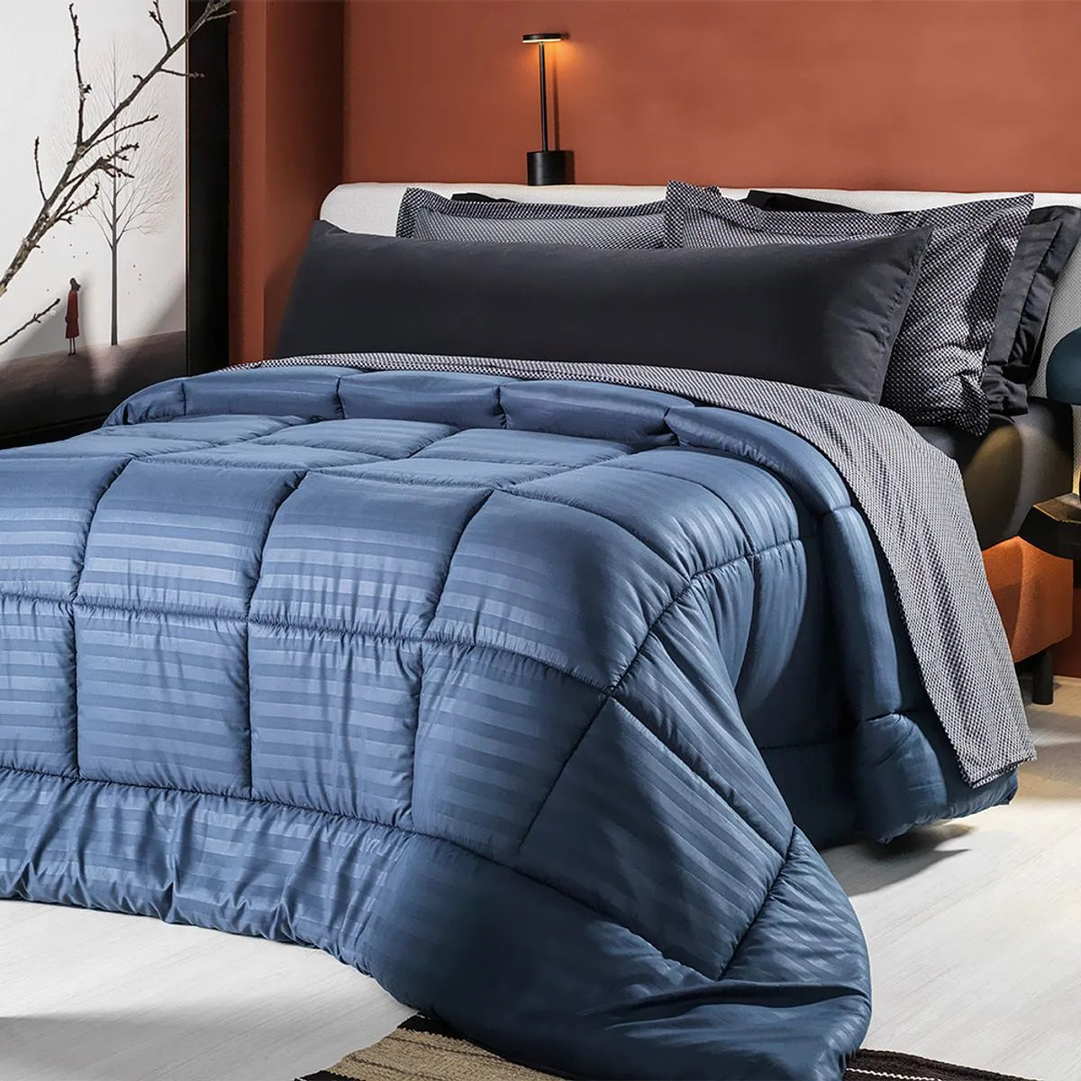 Edredom Altenburg Toque de Pluma Queen 2.40x2.60m