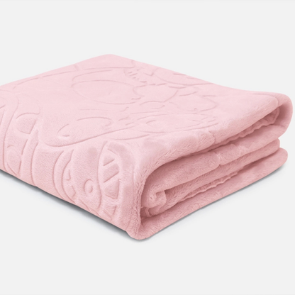 Cobertor Jolitex Babay Sac Touch Texture Rosa 0,80x0,90cm
