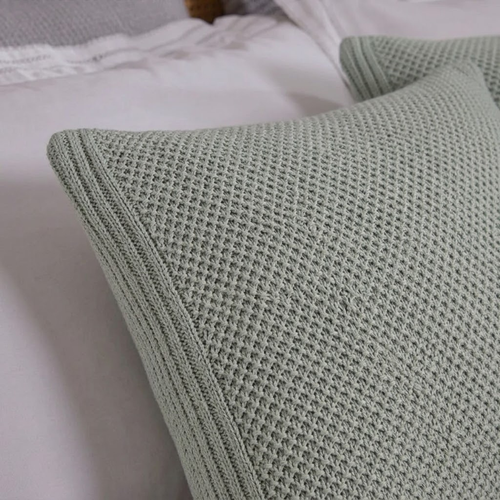 Capa para Travesseiro Buddemeyer Luxus Tricot Turim 100% Algodão 50x70cm Cinza Escuro