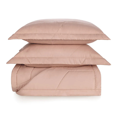 Jogo Colcha Trussardi Palazzi King Rosa Perla
