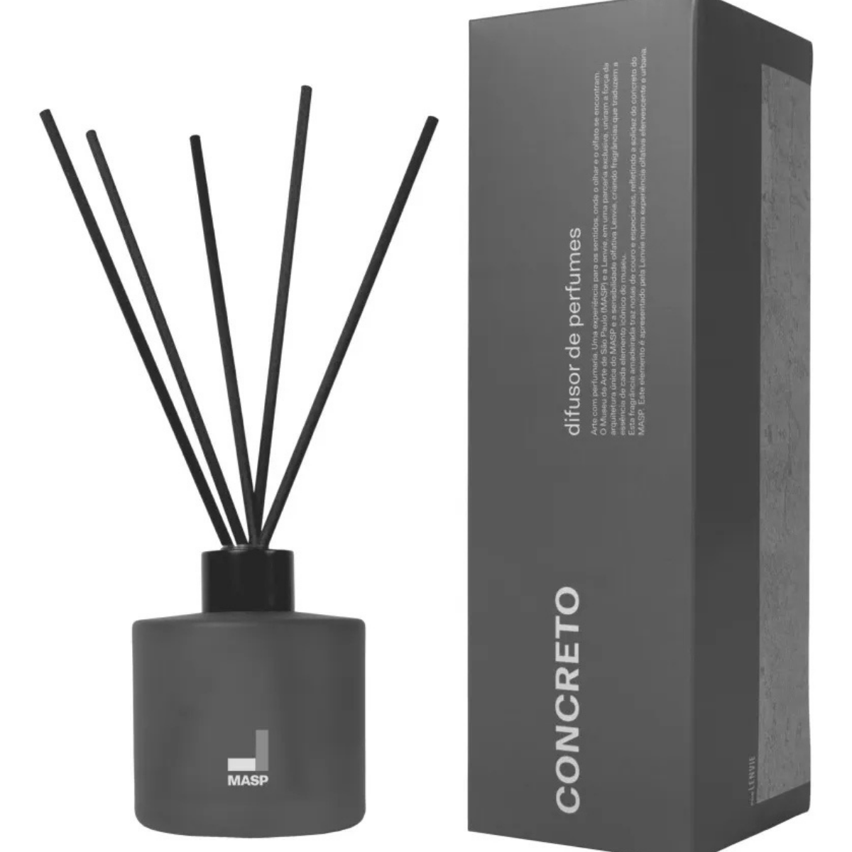 Difusor de Perfume 200ml L'envie Concreto Masp