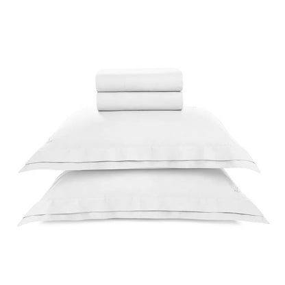 Jogo de Cama Trussardi Novoli Queen Branco