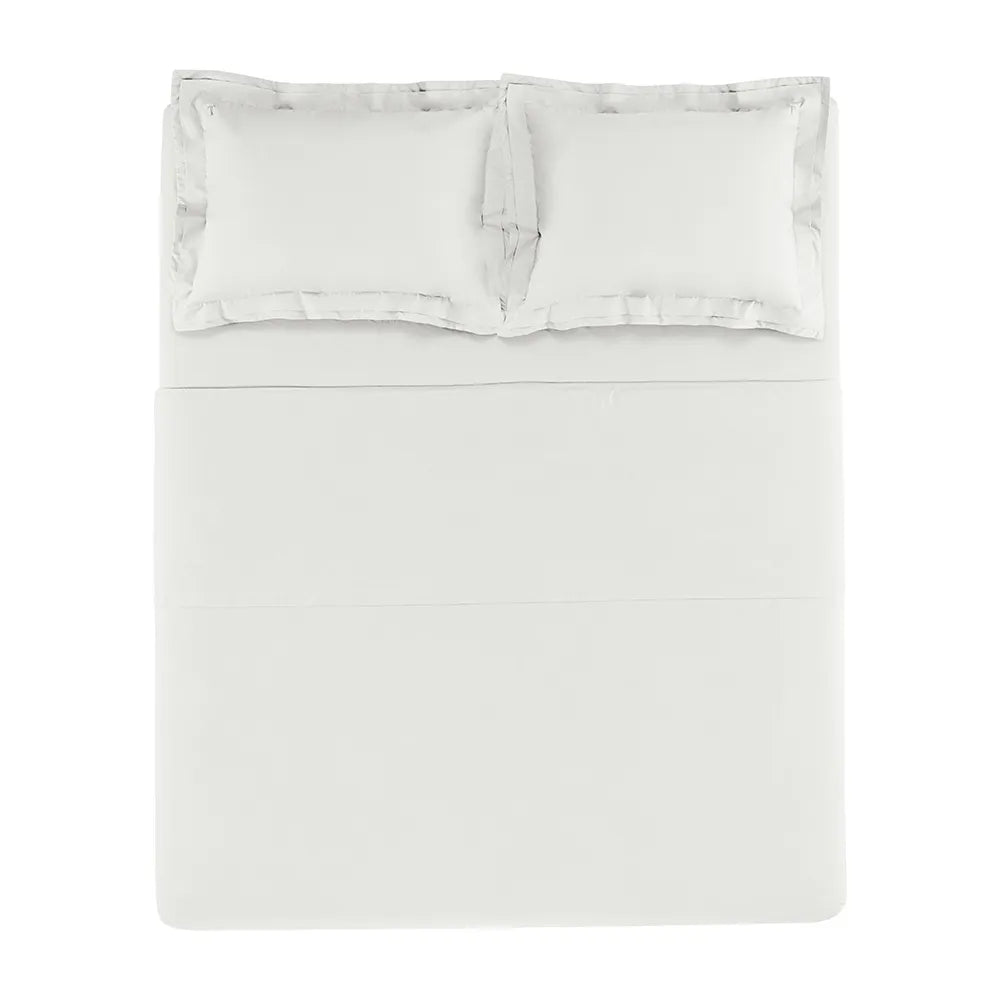 Jogo de Cama Trussardi Novoli Queen Branco