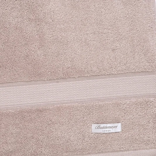 Toalha de Mão Buddemeyer Luxus América Rosa 30x50cm 100% Algodão Egípcio Fio Penteado