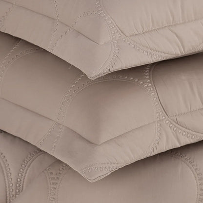 Jogo de Colcha Trussardi Coliseu Queen Nocciola/Legno