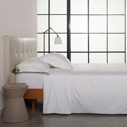Jogo de Cama Buddemeyer Sublime King Branco com Ponto Cheio Pérola