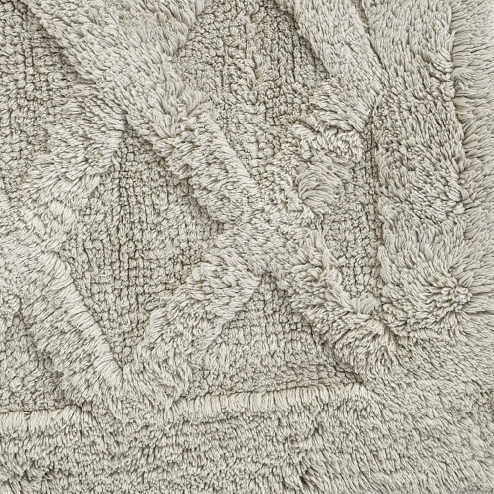 Tapete para Casa Buddemeyer Luxus Lumiére Cinza Escuro 55x85cm