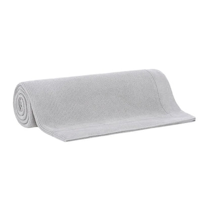 Colcha Buddemeyer Luxus Tricot Turim 100% Algodão Queen Cinza